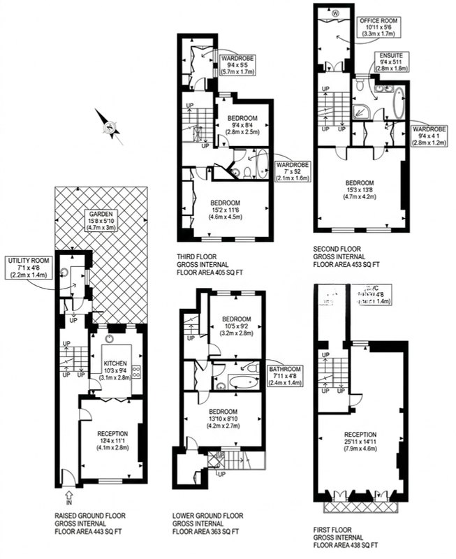 Floor plan of Trevor Square